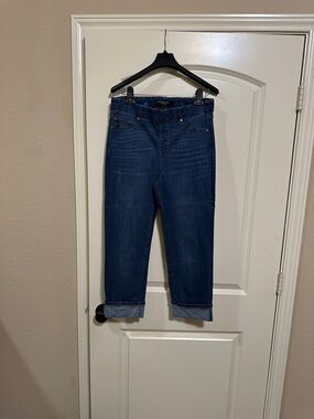 Liverpool Los Angeles Dark Indigo Cropped Jeans